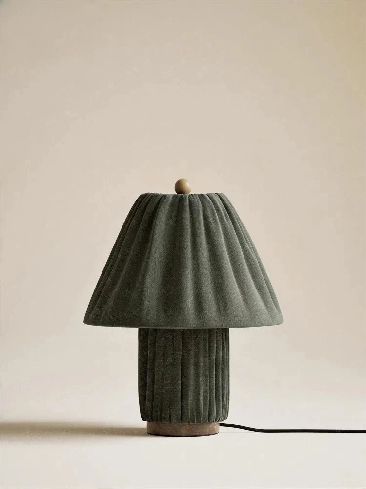Wabi-Sabi Retro Fabric Table Lamp