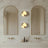 Sphere Natural Stone Wall Sconce
