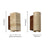 Yellow Travertine LED Wall Sconce