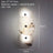 Sculptural Marble Copper Wall Sconce