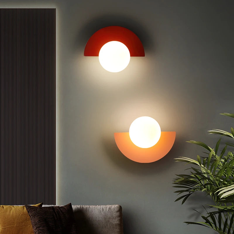 Globe Ball Wall Sconce