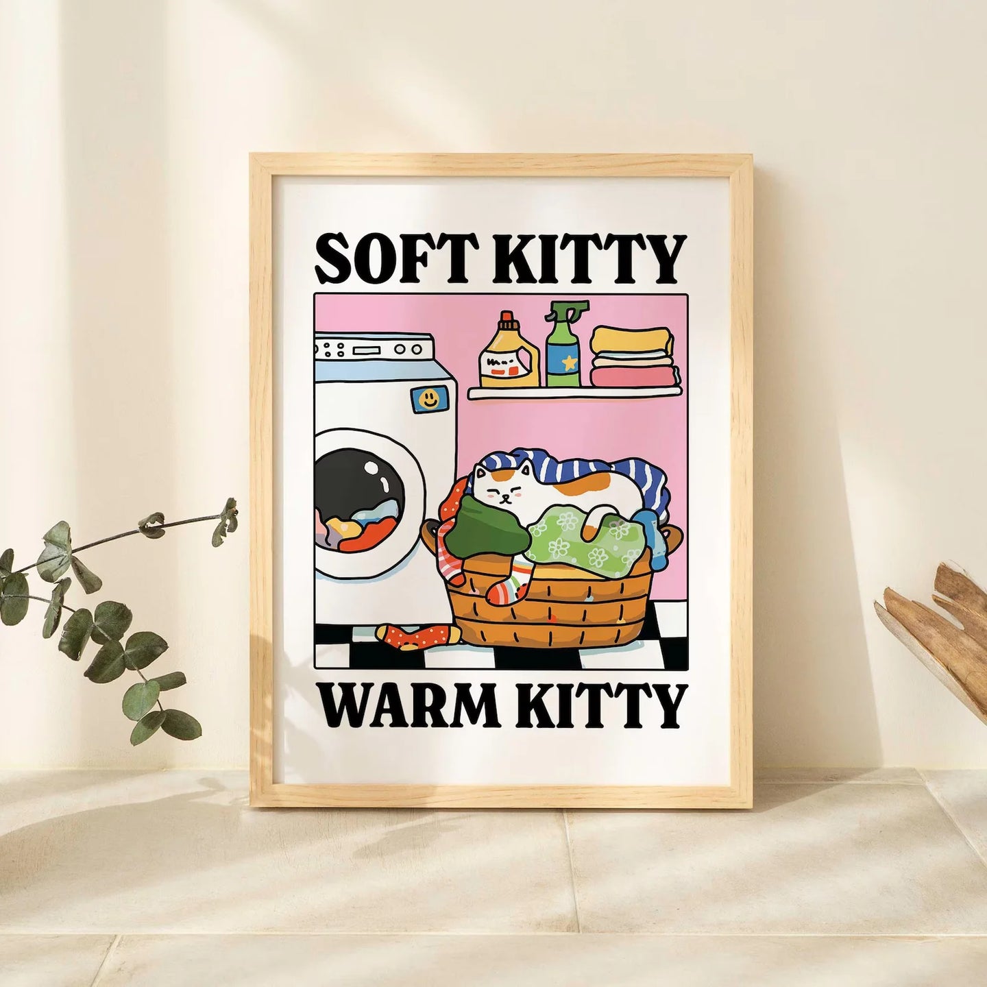 Espresso Cat Coffee Art Print