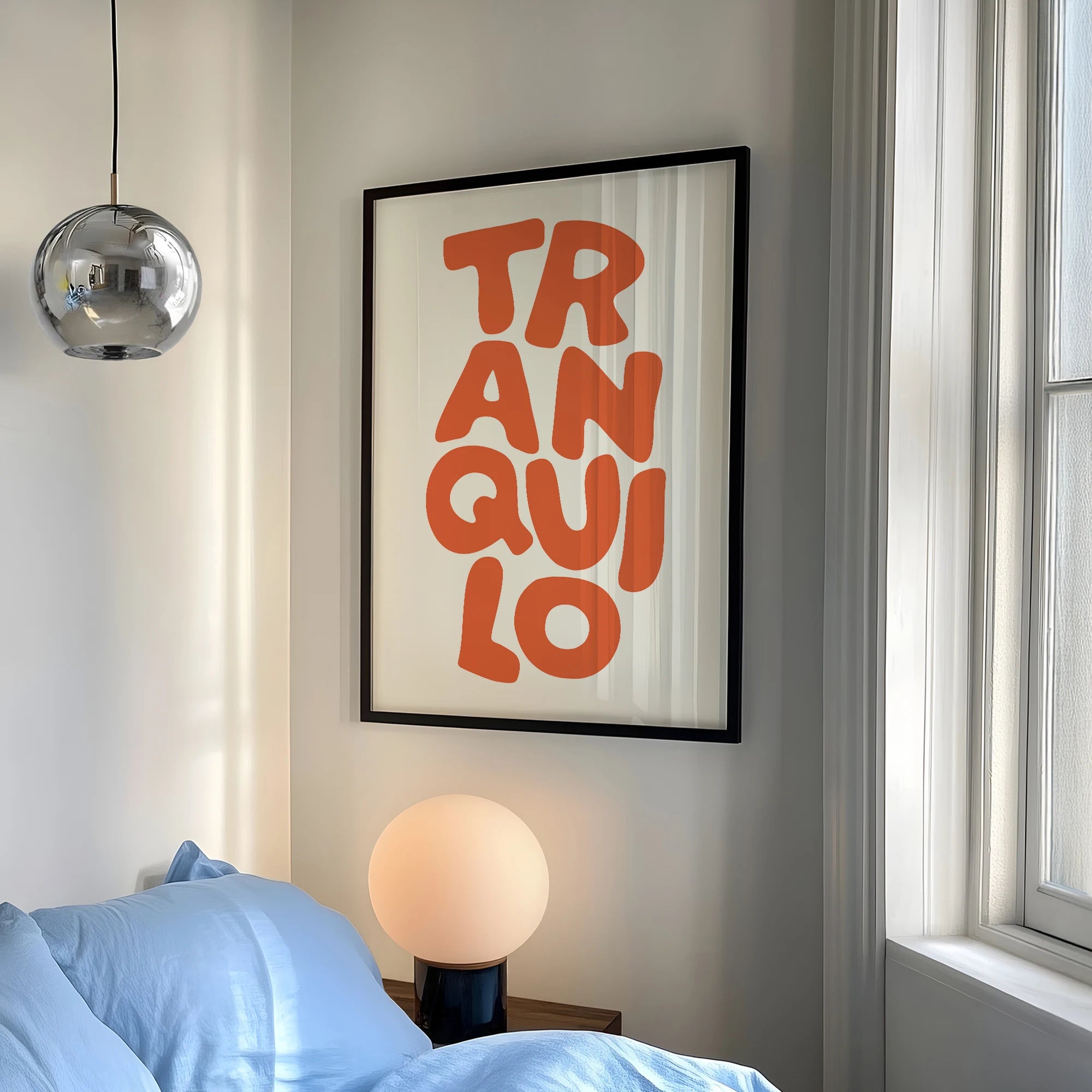 Retro Boho Typography Art Print