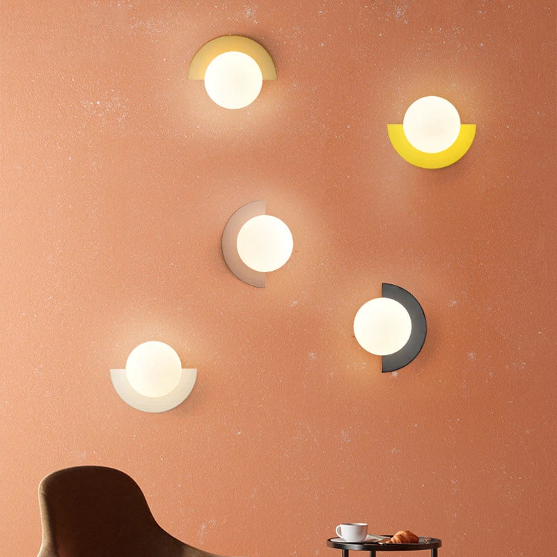 Globe Ball Wall Sconce