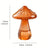 Colorful Mushroom Glass Vase