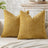 Chenille Knitted Throw Pillow Cover Set