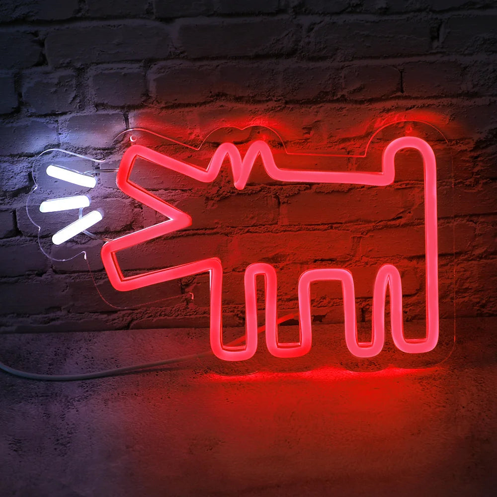 Puppy LED Neon Wall Sign