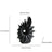 Monochrome Sea Anemone Ceramic Vase