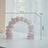Geometric Glass Arch Sculpture