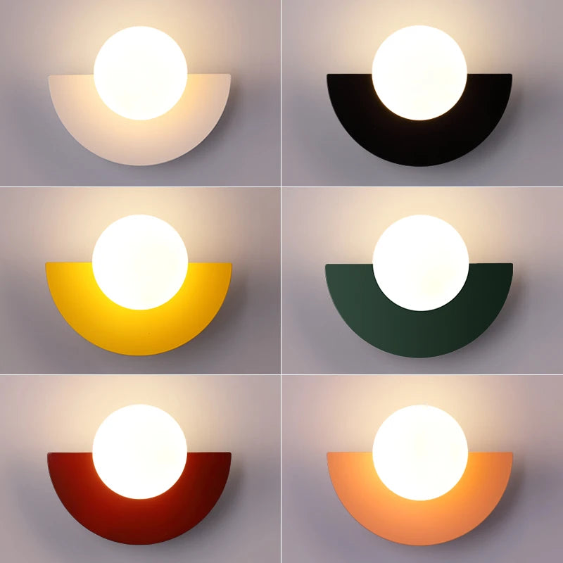 Globe Ball Wall Sconce