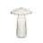 Mushroom Glass Bud Vase
