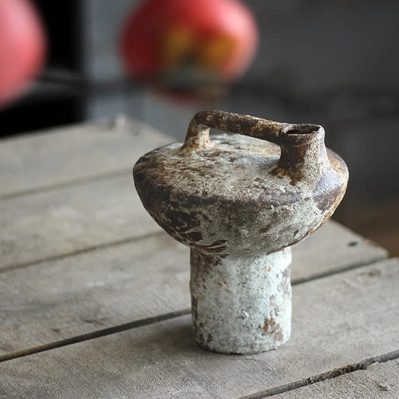Rustic Handmade Clay Vase