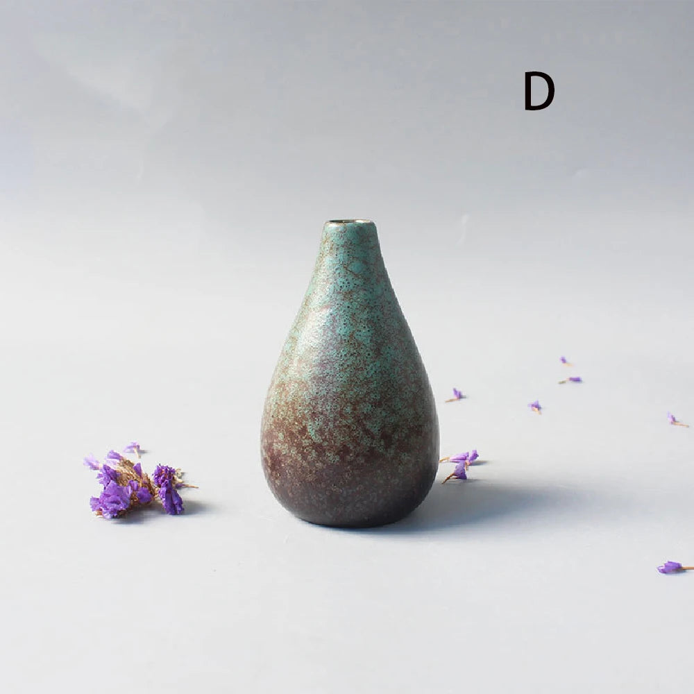 Japanese Minimalist Ceramic Bud Vase