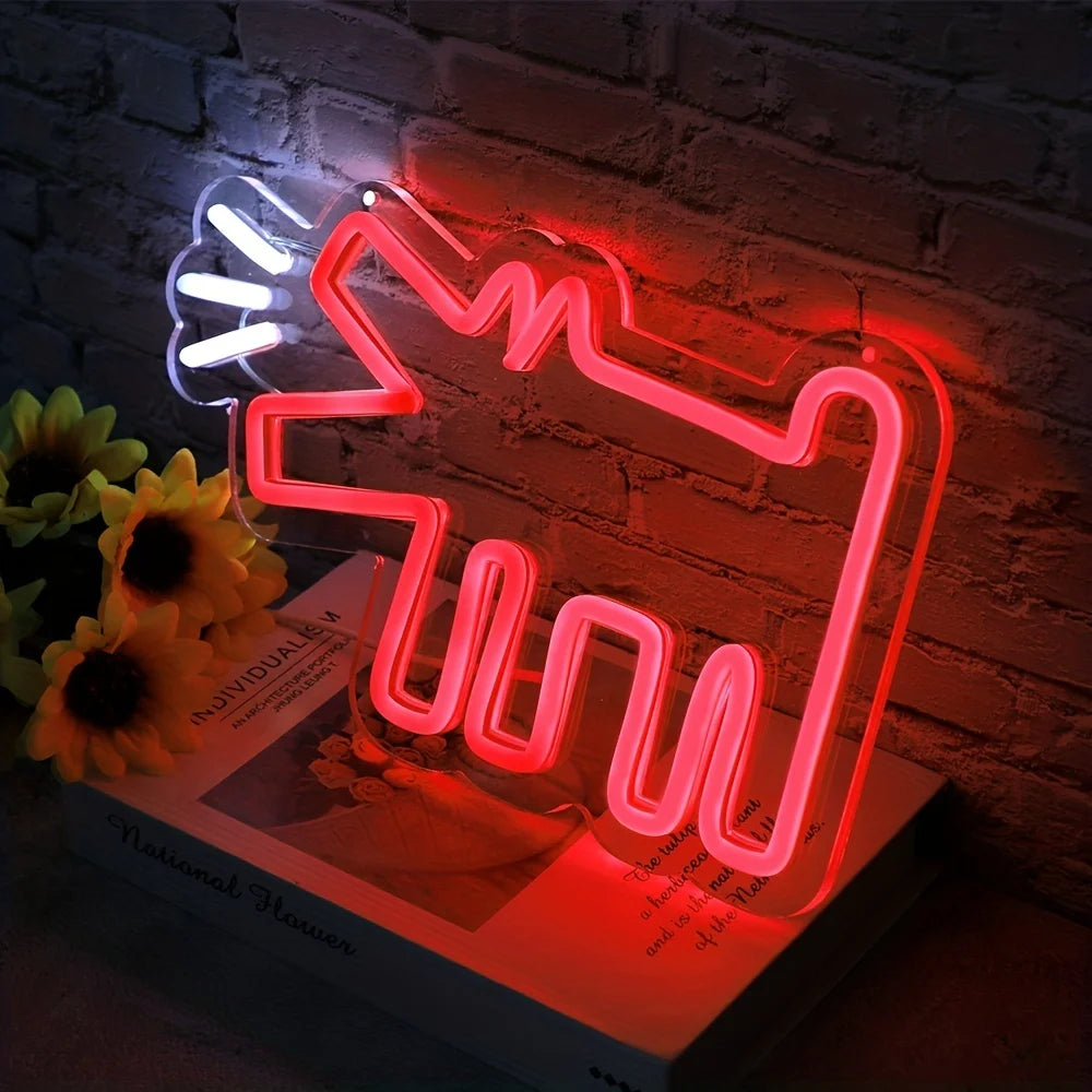 Puppy LED Neon Wall Sign