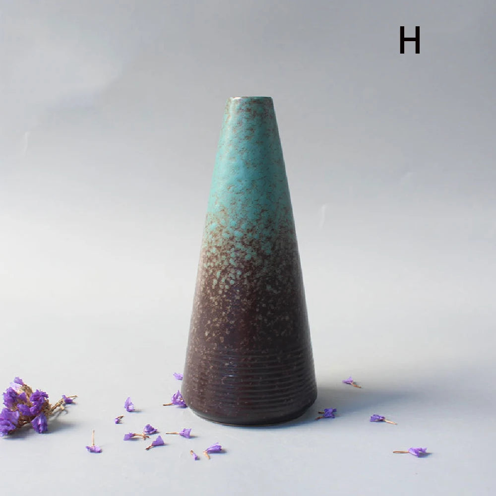 Japanese Minimalist Ceramic Bud Vase