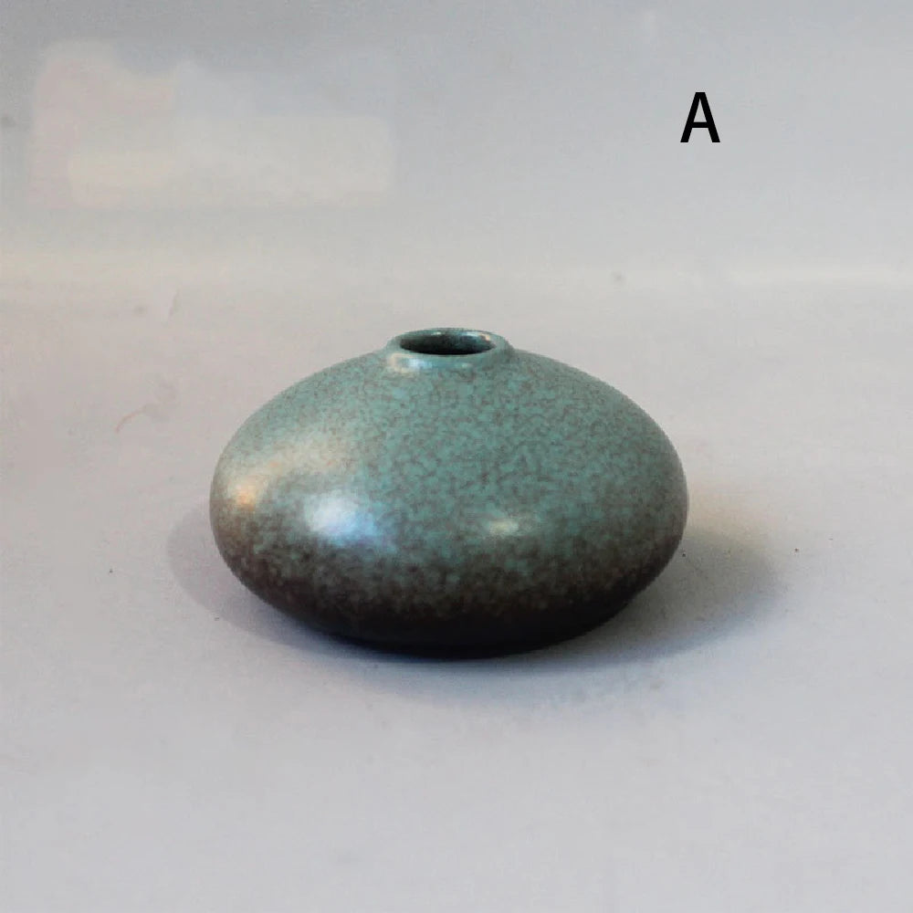Japanese Minimalist Ceramic Bud Vase