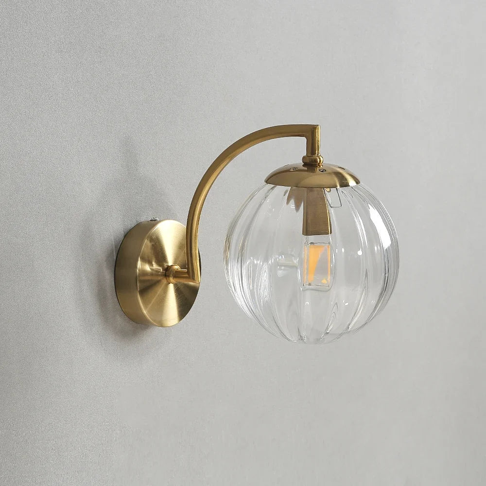 Colorful Glass LED Wall Sconce