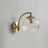 Colorful Glass LED Wall Sconce