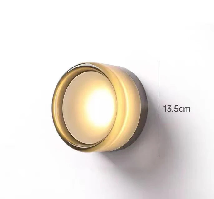 Round Acrylic LED Wall Sconce