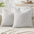Chenille Knitted Throw Pillow Cover Set