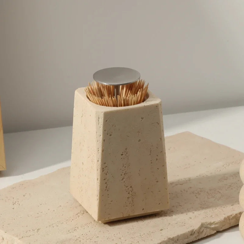 Wabi-Sabi Pop-Up Toothpick Holder