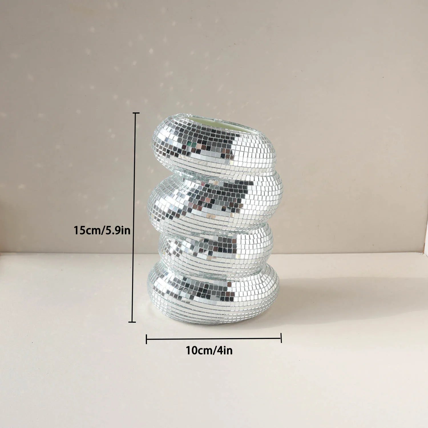 Disco Spiral Planter Vase
