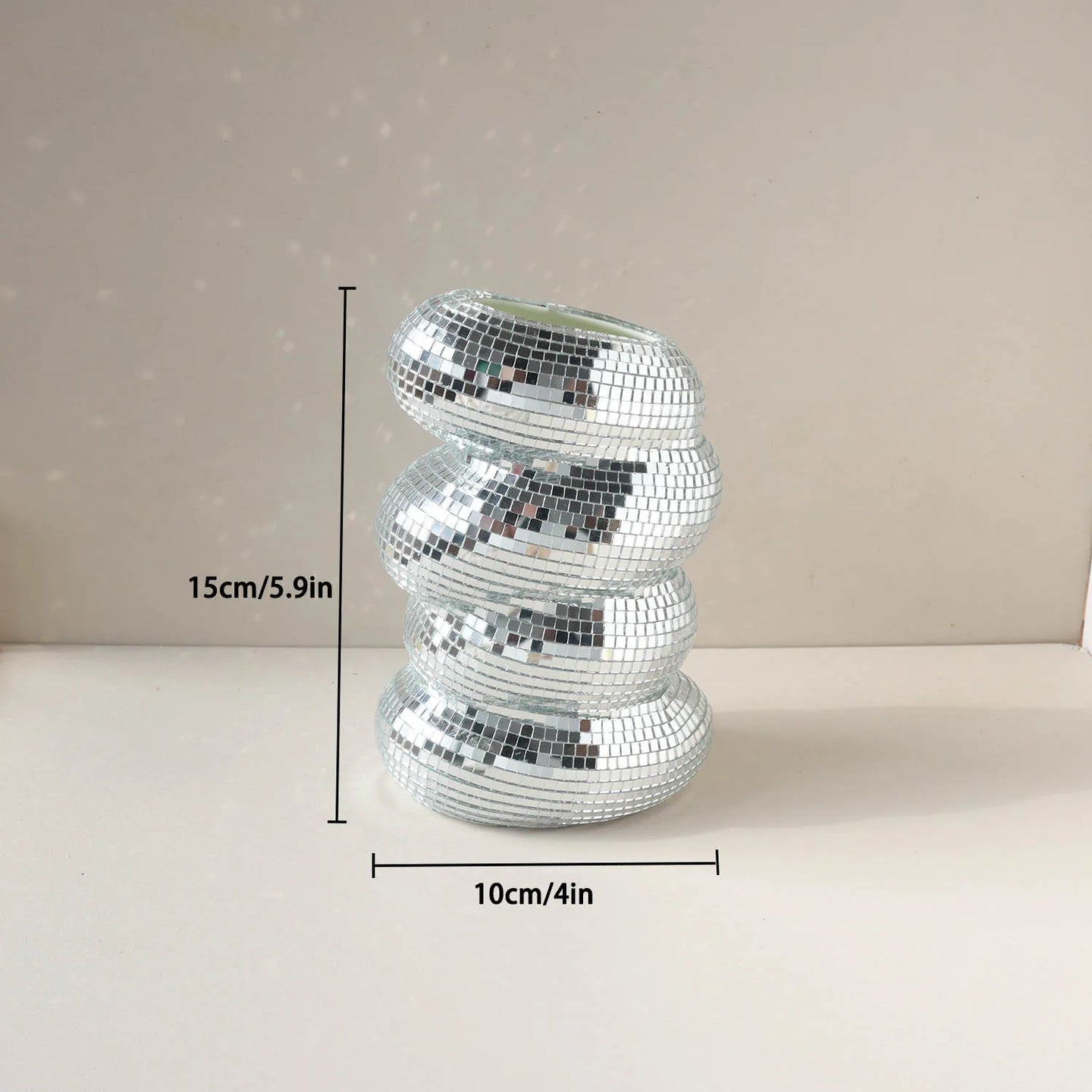 Disco Spiral Planter Vase