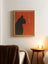 Vintage Black Cat Smoking Art Print