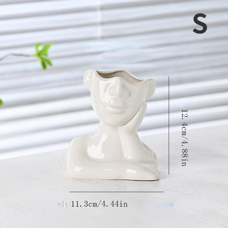 Boho Goddess Head Planter