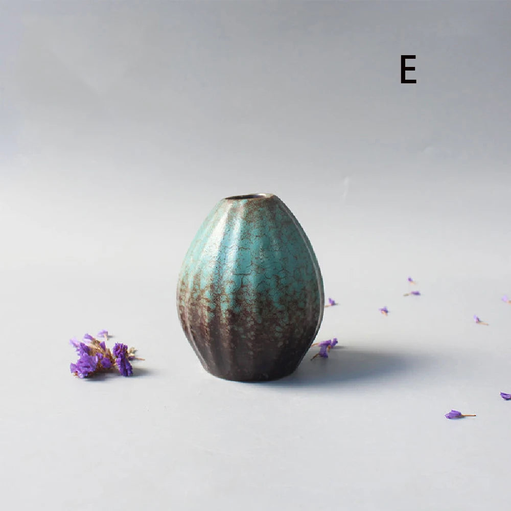 Japanese Minimalist Ceramic Bud Vase