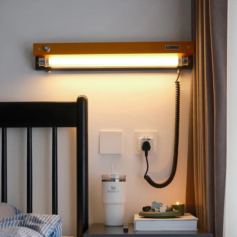 Dimmable Acrylic Tube LED Wall Sconce