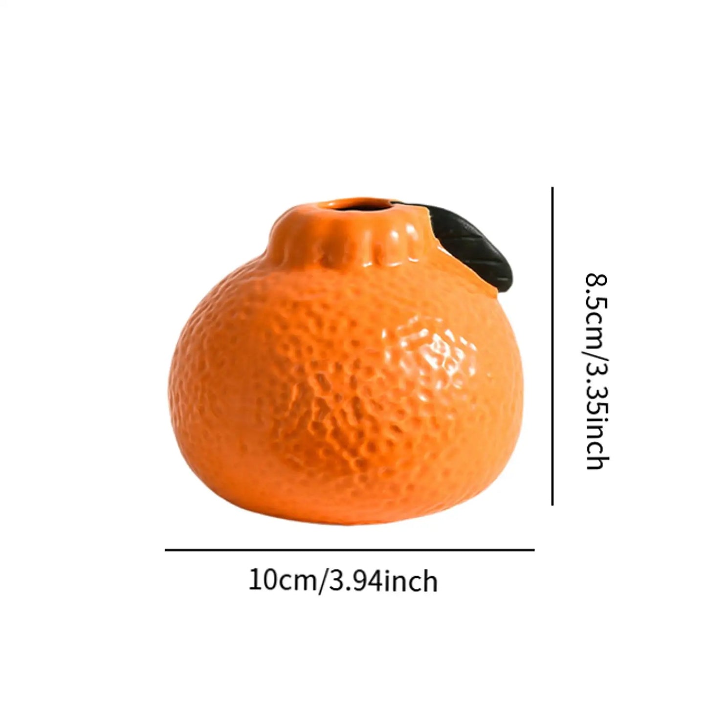 Fruit-Shaped Ceramic Bud Vase