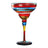 Hand-Painted Margarita Glass