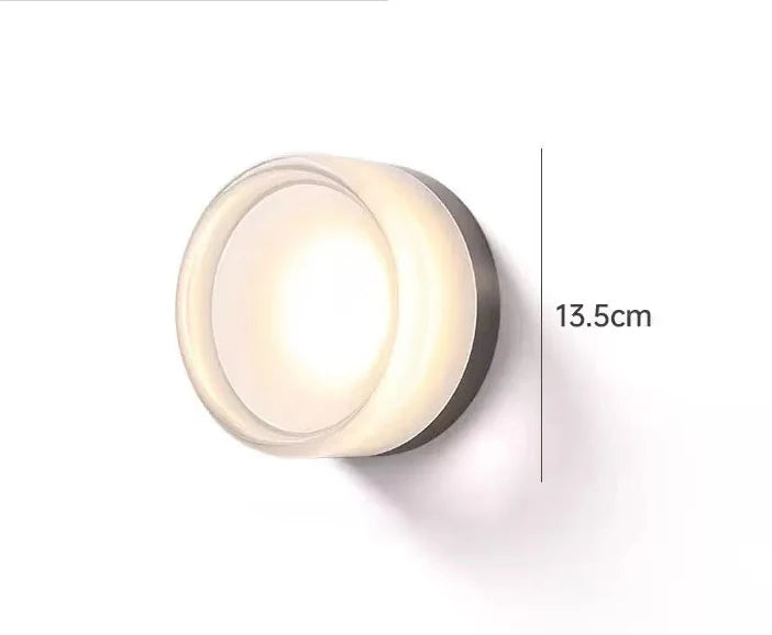 Round Acrylic LED Wall Sconce