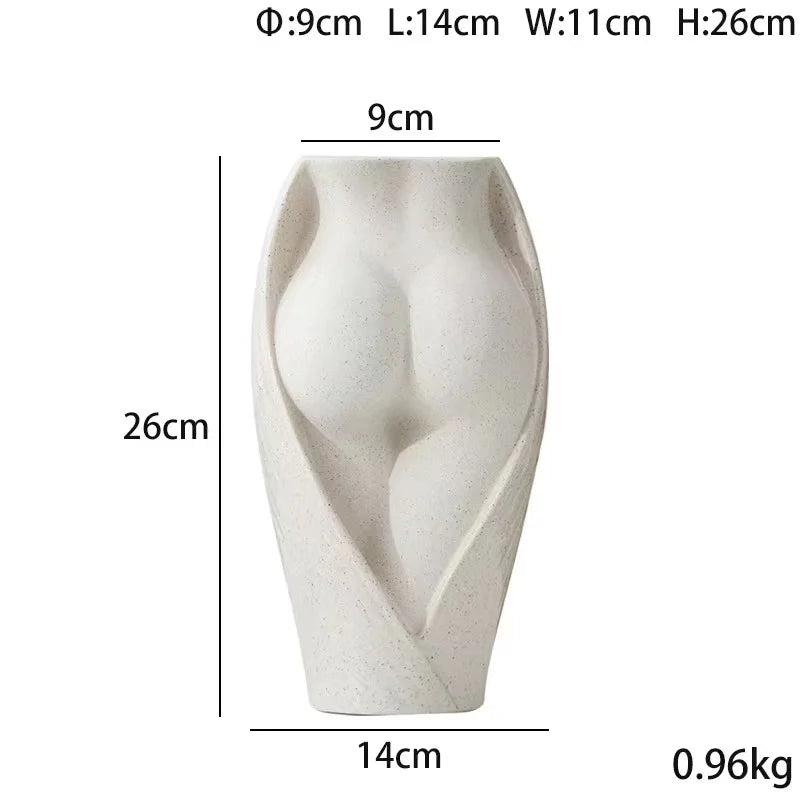 Organic Irregular Ceramic Vase
