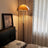 Vintage Acrylic Shade Floor Lamp