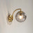 Colorful Glass LED Wall Sconce