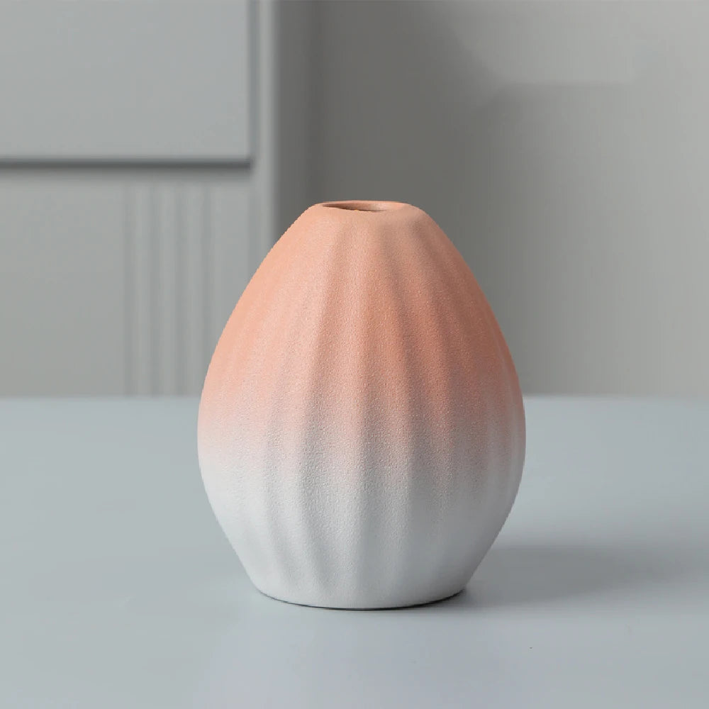 Japanese Minimalist Ceramic Bud Vase