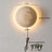 Wabi-Sabi Travertine LED Wall Sconce