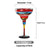 Handmade Colorful Cocktail Glass