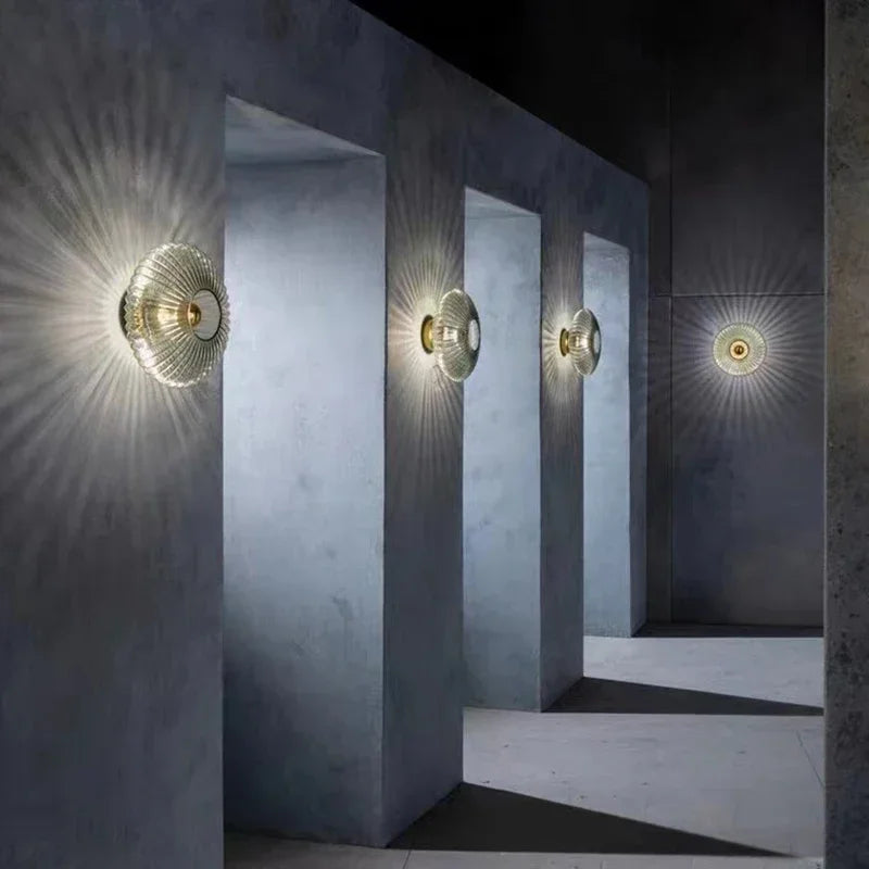Nordic LED Glass Wall Sconce
