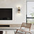Travertine Pull Chain Wall Sconce