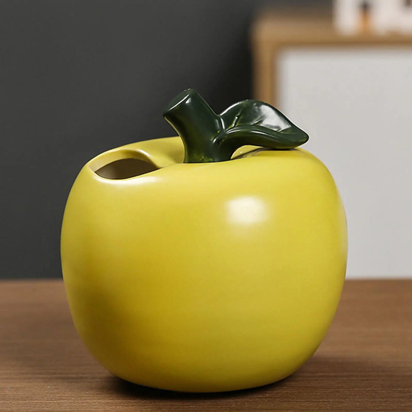 Fruit-Shaped Ceramic Bud Vase