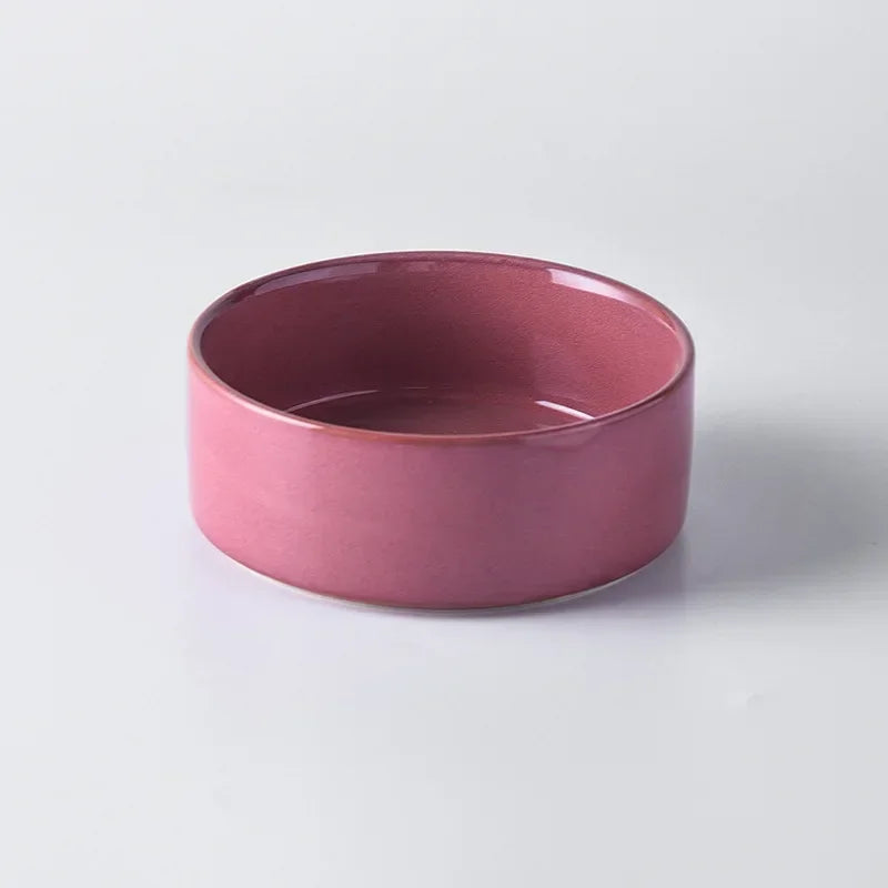 Elevated Ceramic Cat Bowl