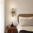 Travertine Pull Chain Wall Sconce