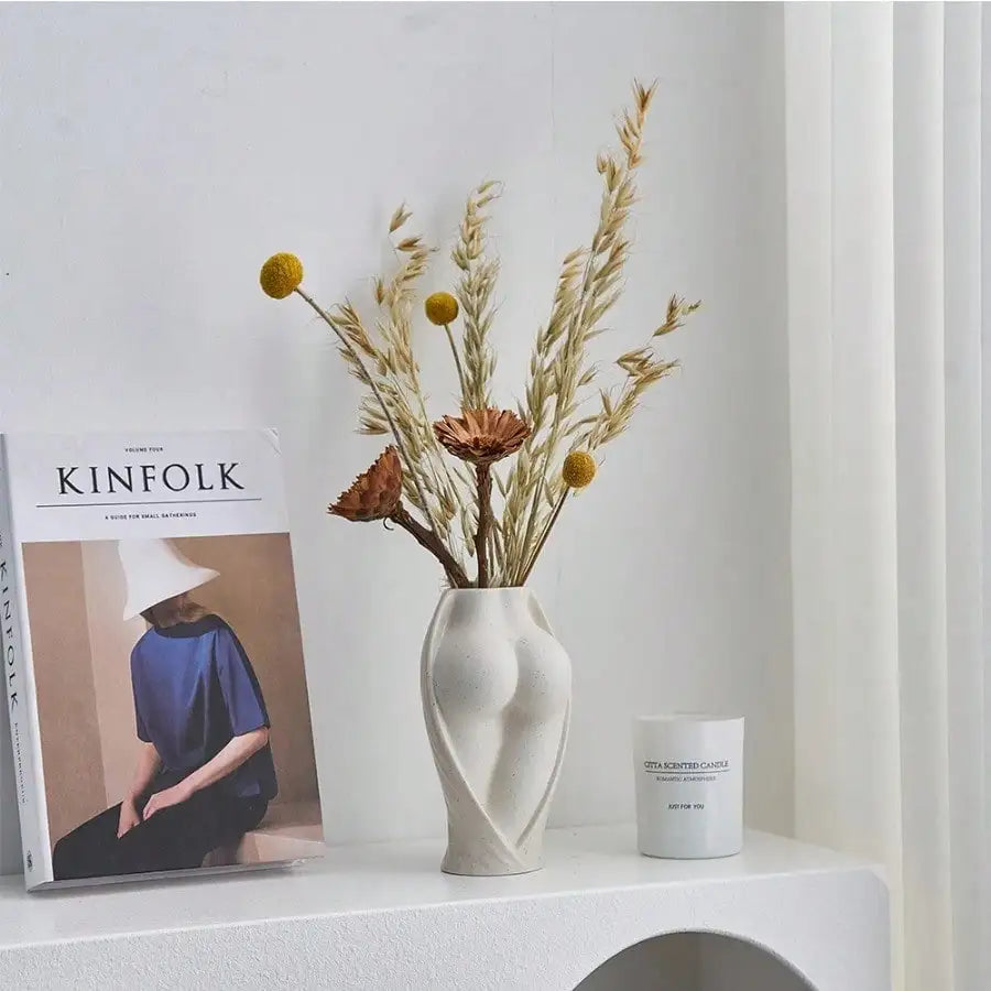 Organic Irregular Ceramic Vase