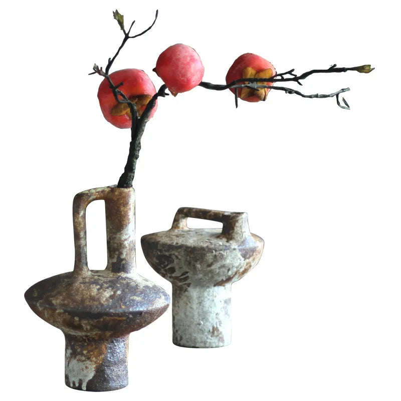 Rustic Handmade Clay Vase
