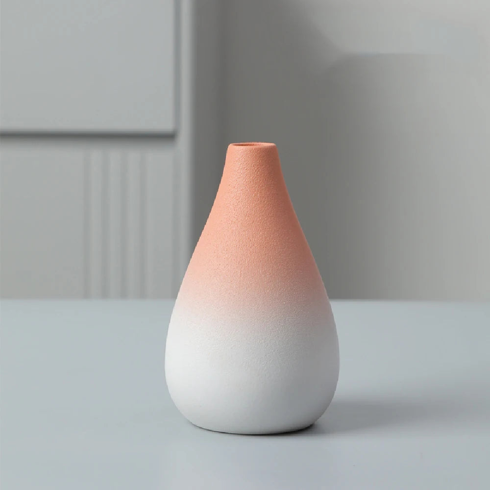 Japanese Minimalist Ceramic Bud Vase