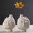 Minimalist Human Form Ceramic Bud Vase