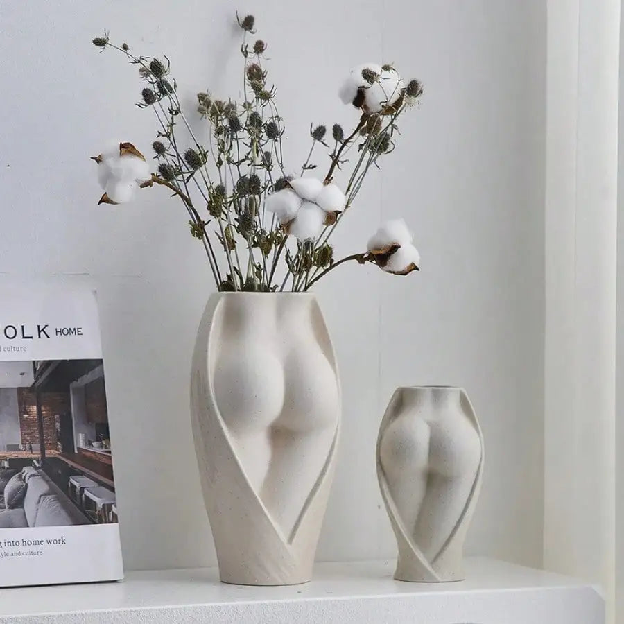 Organic Irregular Ceramic Vase